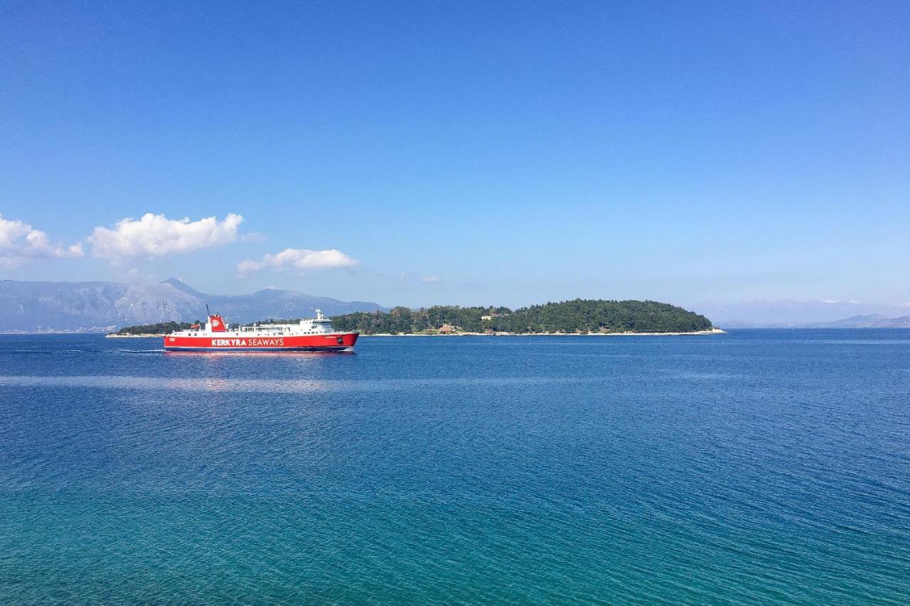 Вилла Mouragia House Corfu  Экстерьер фото